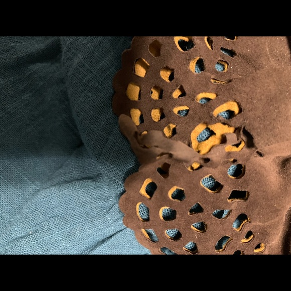 Moschino Vintage Suede Handbag - Picture 5 of 6